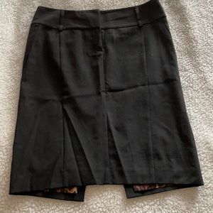 Express Design Studio skirts leopard lined in black